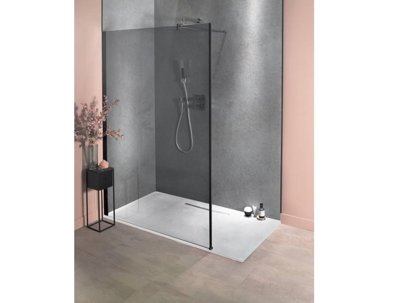 Paroi de douche Fixe CONTRA NOIR
