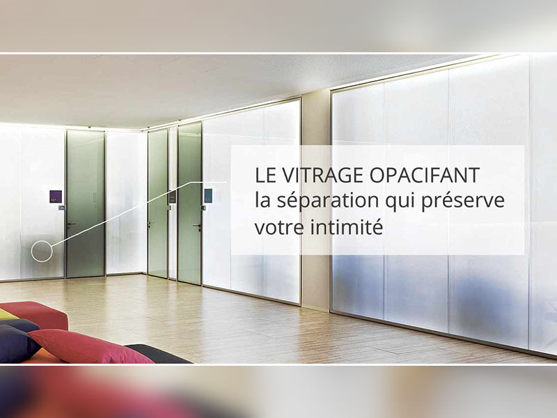 Vitrage Opacifiant