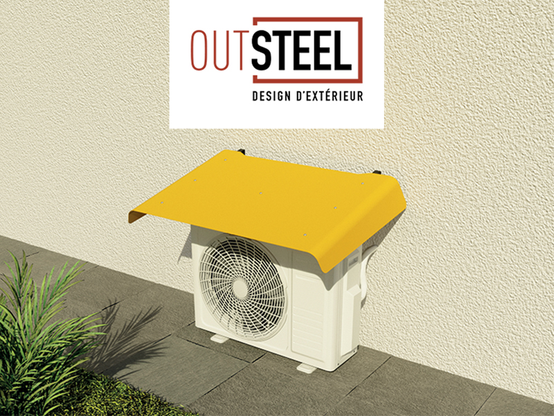 COVER cache pompe à chaleur et climatisation OUTSTEEL